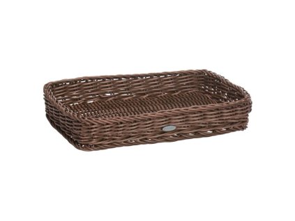 Podnos 30 x 20 x 5 cm - hnědý