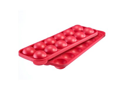 Forma silikonová na 12 CakePop - červená