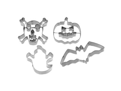Sada vykrajovátek HALLOWEEN / 4 ks
