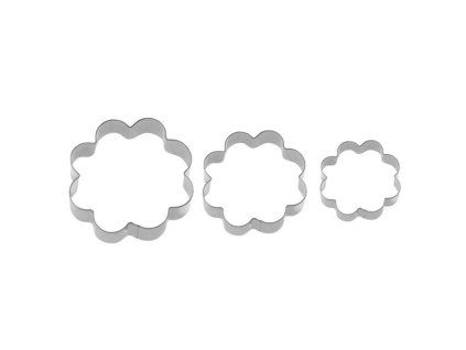 Sada vykrajovátek KVĚTINA 4,5,6 cm / 3 ks