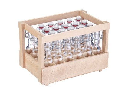 Přepravka lahví s třmenovým uzávěrem 40 ml / 24 ks