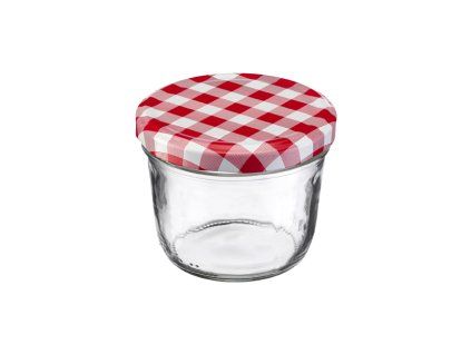 Sada sklenic se šroubovým uzávěrem 230 ml, ø 82 mm / 6 ks