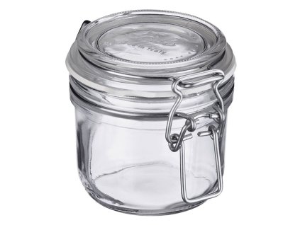 Sklenice s drátovým uzávěrem a těsněním FIDO, 200 ml, ø 80 mm
