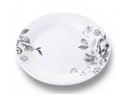 talíř d19cm dezertní SUSANNE, květiny, porcelán