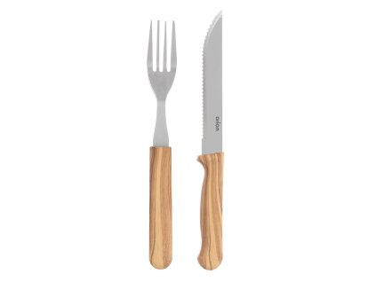 Steak set nůž s vidličkou