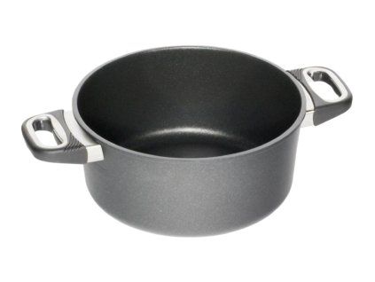 hrnec d24x10cm, AMT 3,0l, nepřil.povrch, litina, indukce