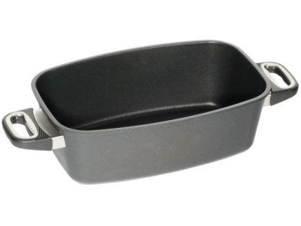 pekáč 33x21/11cm, AMT, nepřil.povrch, 2 ucha, litina, indukce