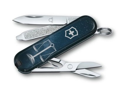 nůž 58mm CLASSIC SD, znam.VÁHY, kapesní, lim.ed. Victorinox