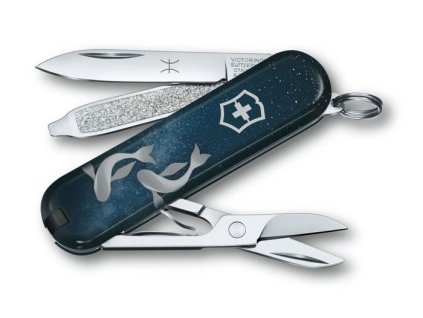 nůž 58mm CLASSIC SD, znam.RYBY, kapesní, lim.ed. Victorinox