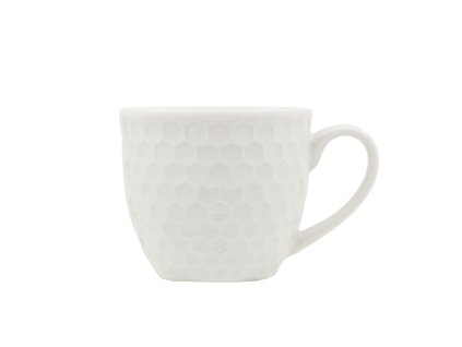 šálek 200ml HONEYCOMB porcelánový BÍ