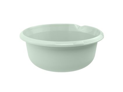mísa d32x14cm s výlevkou, sv.zelená, 6,0l, plast