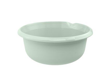 mísa d36x15cm s výlevkou, sv.zelená, 9,0l, plast