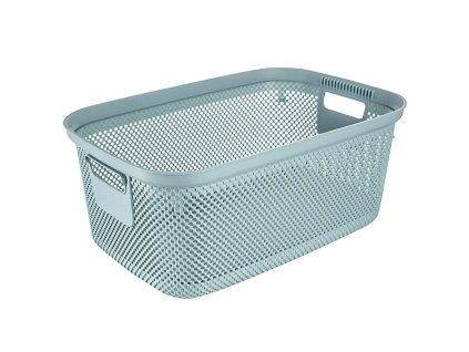 koš 30,0l na čisté pr., BOSSE, sev.modrý, 53x34,5x22,5cm, plast