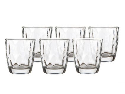 sklenice 300ml DIAMOND čirá (6ks)