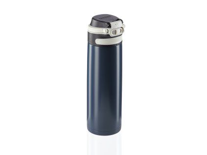Termoska s šikovným uzávěrem 600 ml - tmavě modrá