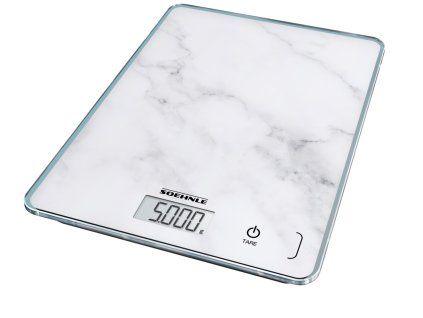 Digitální kuchyňská váha Page Compact 300 - motiv mramor
