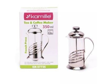 konvice 0,35l KAMILLE, COFFEE MAKER, sklo+NR