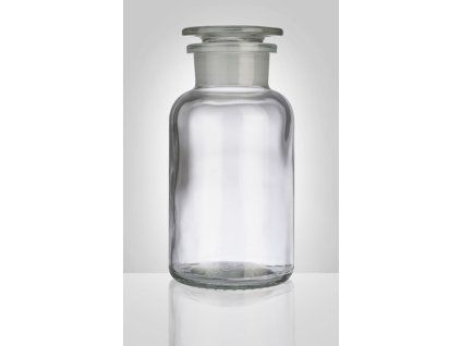 dóza-prachovnice 2000ml-kul.čirá, zabr.víko, sklo