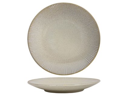 TALÍŘ 22CM KERAMIKA LINIE OCEÁN BÉŽOVÁ