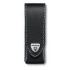 Pouzdro na kapesní nůž Victorinox 111 mm až 3 želíska, kožené, černé