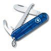 Můj první kapesní nůž Victorinox, modrý transparentní