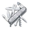 Kapesní nůž CLIMBER, 91 mm, stříbrný transparentní