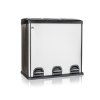 koš na tříděný odpad SAVERY 3x20l nerez/PH