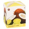 svíčka vonná sklo KOKOS & LIMETKA 90g (hoří 22hod)