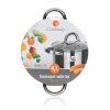 hrnec 22cm se skl.poklicí 4,1l nerez CUISINO