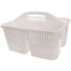 košík 30x22,5x13/17cm TINA, organizér dělený, plast