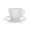 šálek + podšálek 250ml square ALBA porcelánový BÍ