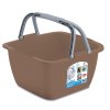 dřez čtverec LUNA 40cm (18,5l) s uchy PH mix barev