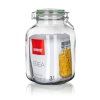 dóza hermetická hranatá 3000ml skl. s patent.uzávěrem EREA