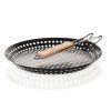 pánev grilovací 31x3,5cm BBQ ocel/nepřiln.povrch