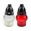lampa hřbitovní sklo 14cm (30g) (hoří 9hod) paraf. mix barev