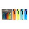 zapalovač kapesní plnicí mix barev (4ks)