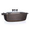 pekáč 39,5x22x11cm nepřiln.povrch PREMIUM Dark Brown s aroma knobem