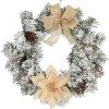 dekorace VĚNEC 30cm RATAN/PV mix barev 35 22377