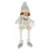 dekorace DÍVKA/CHLAPEC 45cm BÍ/STŘ mix 37 22487