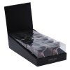 dekorace PTÁČEK 10cm PH akryl RŮŽ 37 22504