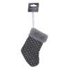 dekorace závěsná mix RUKAVICE/PUNČOCHA/ČEPICE 15cm BÍ,ŠE 37 22508