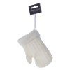 dekorace závěsná mix RUKAVICE/PUNČOCHA/ČEPICE 15cm BÍ,ŠE 39 22508