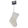 dekorace závěsná mix RUKAVICE/PUNČOCHA/ČEPICE 15cm BÍ,ŠE 40 22508