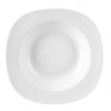 talíř hluboký 21cm MONA porcelánový BÍ