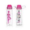 láhev na pití 750ml YOGA New tritan RŮŽ
