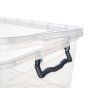 box úložný GEMA 14l, 42x27x18cm, víko, klip, PH ŠE/TRA