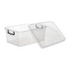 box úložný GEMA 20l, 49x32,5x19,5cm, víko, klip, PH ŠE/TRA