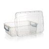 box úložný GEMA  7l, 37x25x12cm, víko, klip, PH ŠE/TRA