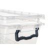 box úložný GEMA  9l, 36,5x24,5x15,5cm, víko, klip, PH ŠE/TRA