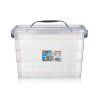 box úložný VILARD  8,5l,31x24x21cm,víko,klip,madlo,PH TRA/KOUŔ